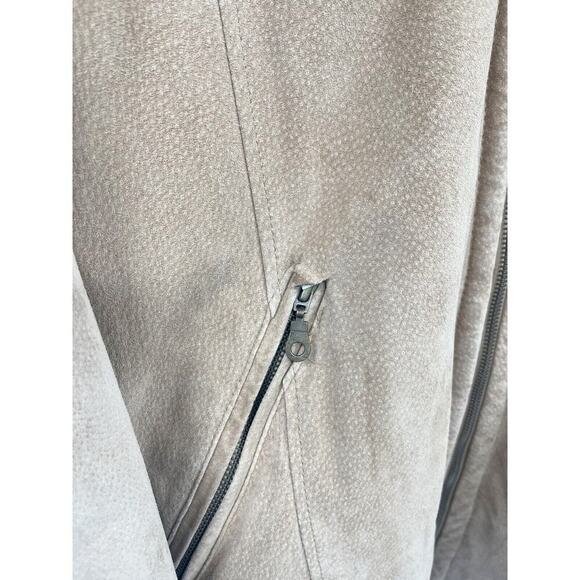 Vintage Penny Lane Style Genuine Leather Sherpa Winter Coat Western Womens XL - Picture 2 of 14